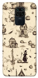 Чехол на Xiaomi Redmi Note 9 / Redmi 10X Halloween aesthetic ver.1 фото 1 из 1