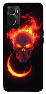 Чохол на Oppo A76 4G Blood Skull фото 1 з 1