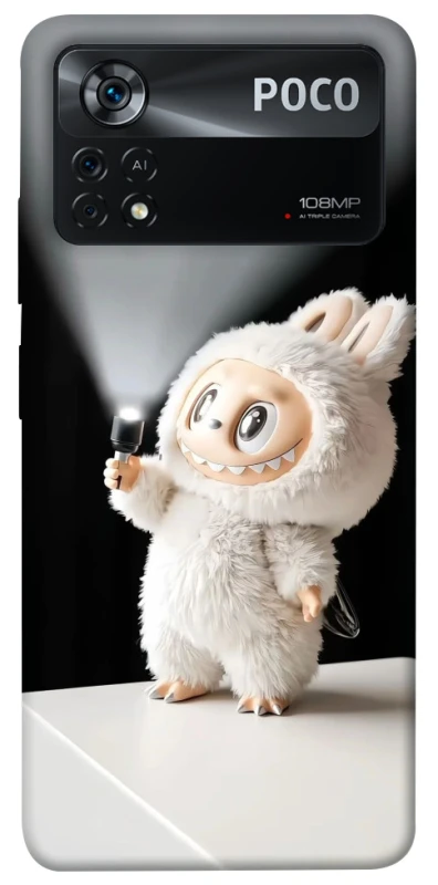 Чохол на Xiaomi Poco X4 Pro 5G Labubu with flashlight ver.2 фото 1 з 1