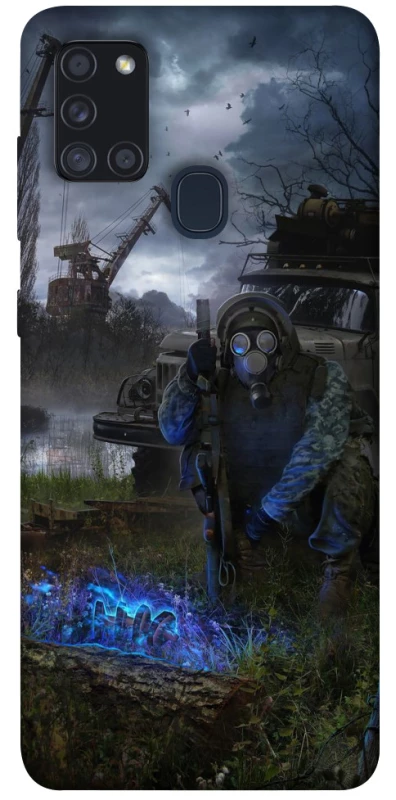 Чохол на Samsung Galaxy A21s Сталкер v9 фото 1 з 1