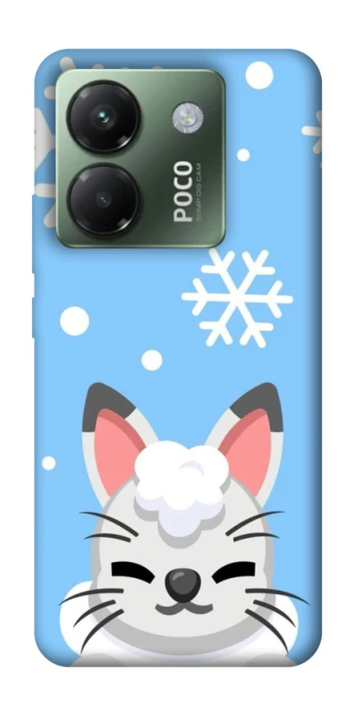 Чохол на Xiaomi Poco M7 pro 5G Adopt Me Snow Kitty Smile фото 1 з 1