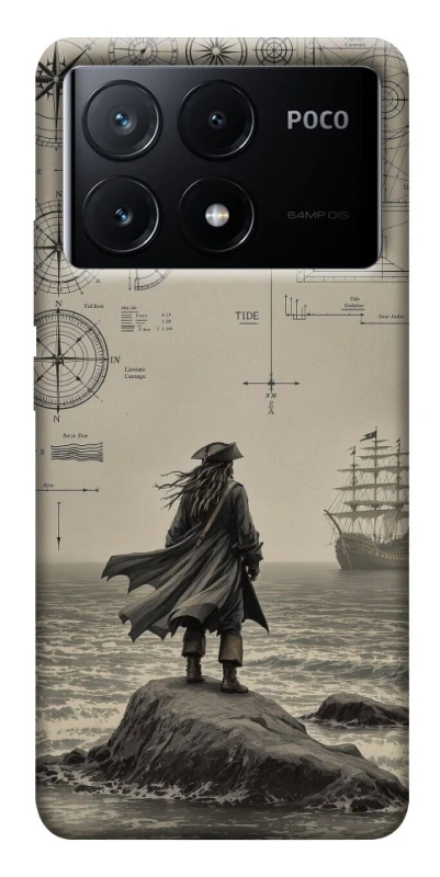 Чехол на Xiaomi Poco X6 Captain Jack Sparrow фото 1 из 1