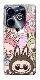 Чохол на Infinix Hot 40i All Labubu 3 фото 1 з 1