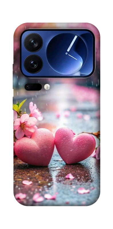 Чохол на Xiaomi Poco F7 Ultra Pink heart фото 1 з 1