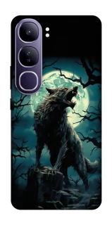 Чохол на Vivo Y300 Вовк під місяцем фото 1 з 1