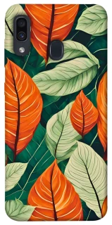 Чохол на Samsung Galaxy A20 / A30 Leaves фото 1 з 1