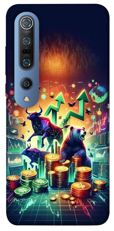 Чохол на Xiaomi Mi 10 / Mi 10 Pro Crypto market фото 1 з 1