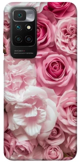 Чехол на Xiaomi Redmi 10 Розовые цветы фото 1 из 1