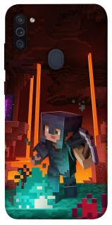 Чохол на Samsung Galaxy M11 Minecraft game adventure фото 1 з 1