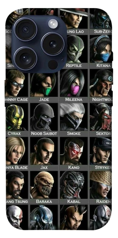 Чехол на Apple iPhone 15 Pro (6.1") Mortal Kombat фото 1 из 1