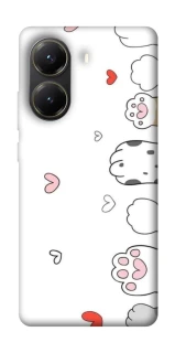 Чехол на Xiaomi Poco X6 Pro Paws фото 1 из 1