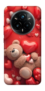 Чохол на Realme 14 Pro+ bear in hearts фото 1 з 1