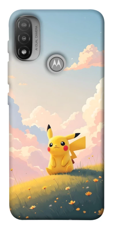 Чохол на Motorola Moto E20 pikachu фото 1 з 1