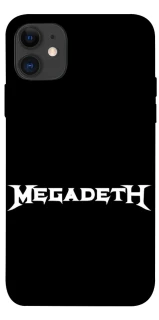 Чехол на Apple iPhone 11 (6.1") Megadeth logo фото 1 из 1
