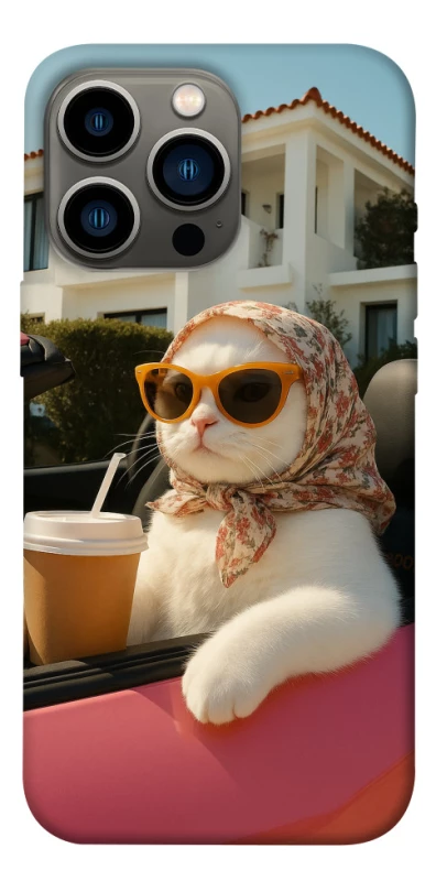 Чохол на Apple iPhone 13 Pro (6.1") Stylish Cat Cruise фото 1 з 1