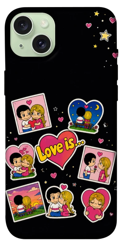 Чехол на Apple iPhone 15 Plus (6.7") Love is фото 1 из 1