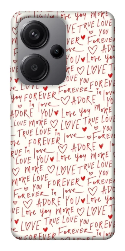 Чохол на Xiaomi Redmi Note 13 Pro+ Love aesthetic ver.4 фото 1 з 1