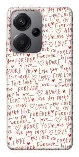 Чохол на Xiaomi Redmi Note 13 Pro+ Love aesthetic ver.4 фото 1 з 1