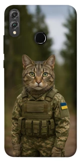 Чехол на Huawei Honor 8X Кот защитник фото 1 из 1