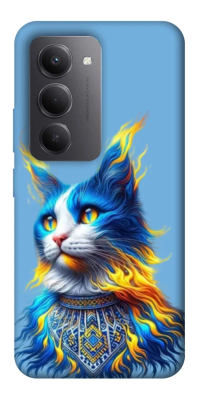 Чохол на Xiaomi Redmi 15 (EU) Кіт патріот фото 1 з 1