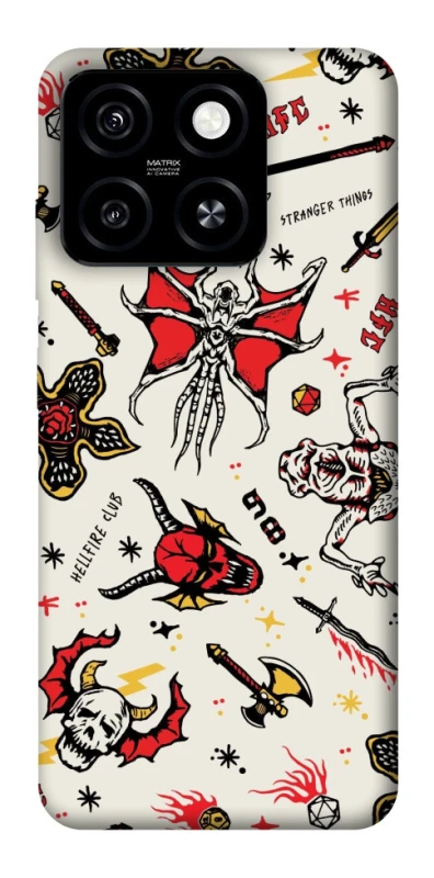 Чохол на ZTE Blade A55 4G Stranger Things ver.2 фото 1 з 1