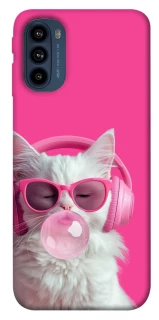 Чехол на Motorola Moto G41 Pink kitty фото 1 из 1