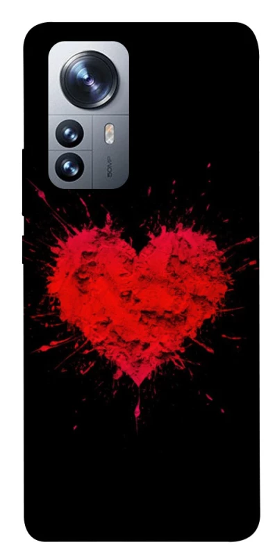 Чохол на Xiaomi 12 / 12X Splash heart фото 1 з 1