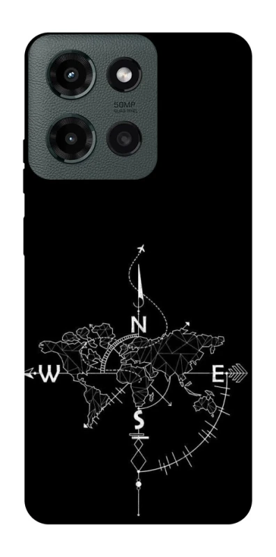 Чохол на Motorola Moto G Power (2025) Travel Map фото 1 з 1