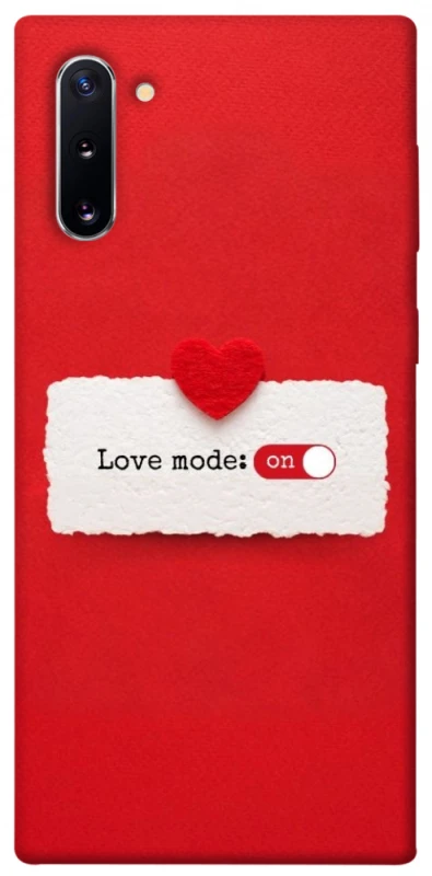 Чохол на Samsung Galaxy Note 10 Love Mode ON фото 1 з 1