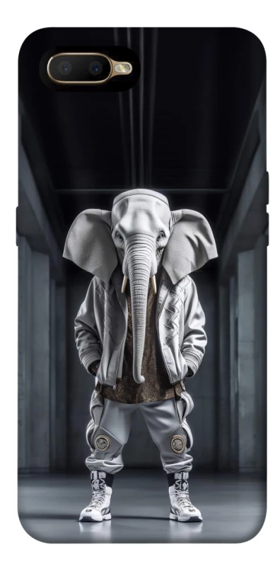 Чехол на OPPO A5 / A3S / AX5 / R15-NEO Слон v2 фото 1 из 1