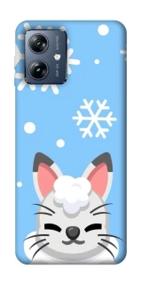 Чохол на Motorola Moto G54 Power Adopt Me Snow Kitty Smile фото 1 з 1
