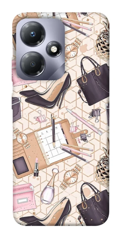 Чохол на Infinix Hot 30i Fashion collage ver.9 фото 1 з 1