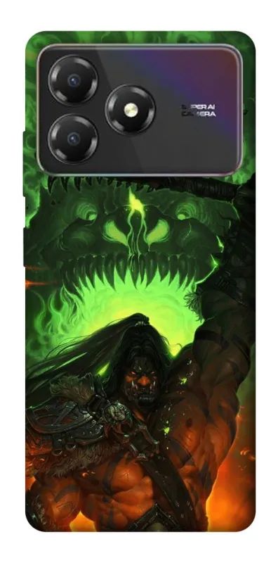 Чехол на ZTE Blade A36 Gromash Hellscream фото 1 из 1