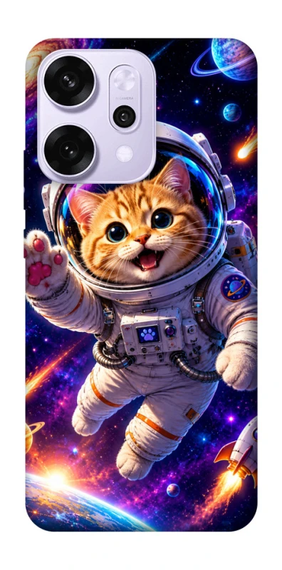 Чехол на Oppo Reno 14 Pro Space Cat фото 1 из 1