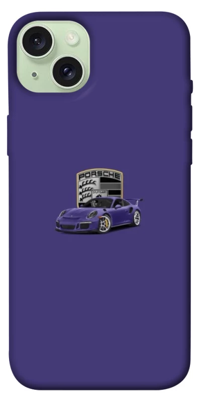 Чехол на Apple iPhone 15 Plus (6.7") Porsche purple фото 1 из 1