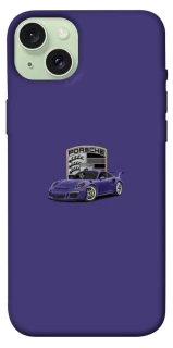 Чехол на Apple iPhone 15 Plus (6.7") Porsche purple фото 1 из 1