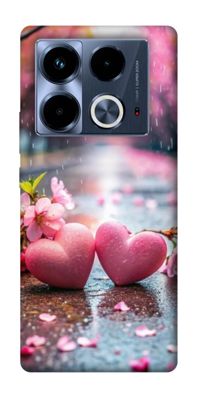 Чохол на Infinix Note 40 4G Pink heart фото 1 з 1