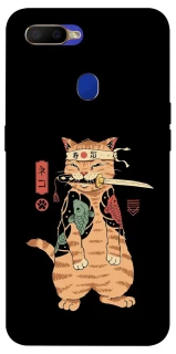 Чохол на Oppo A5s Кіт-самурай фото 1 з 1