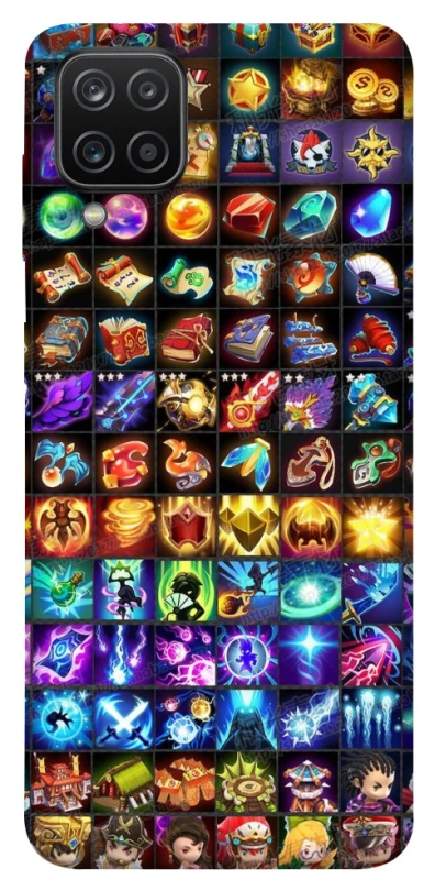 Чехол на Samsung Galaxy A12 Abilities menu ver.2 фото 1 из 1