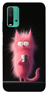 Чехол на Xiaomi Redmi Note 9 4G / Redmi 9 Power Розовый котёнок фото 1 из 1