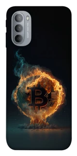 Чохол на Motorola Moto G31 Fire Bitcoin фото 1 з 1