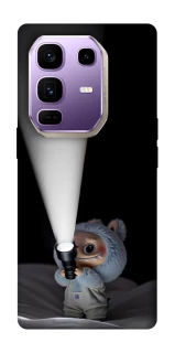 Чохол на Infinix Note 50 Pro+ Labubu with flashlight ver.3 фото 1 з 1