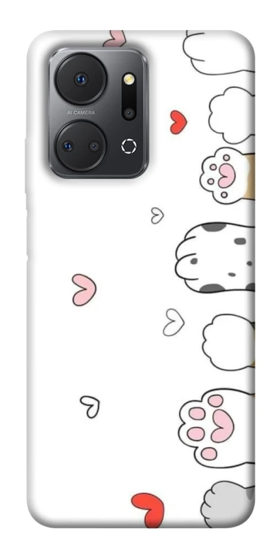 Чехол на Huawei Honor X7a Paws фото 1 из 1