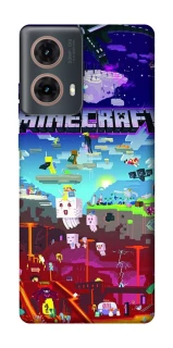 Чехол на Motorola Moto G85 Minecraft world фото 1 из 1