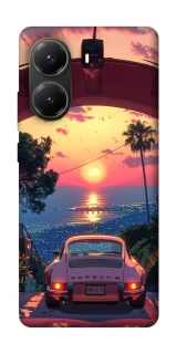 Чохол на Xiaomi Poco X6 Pro Porsche at sunset фото 1 з 1