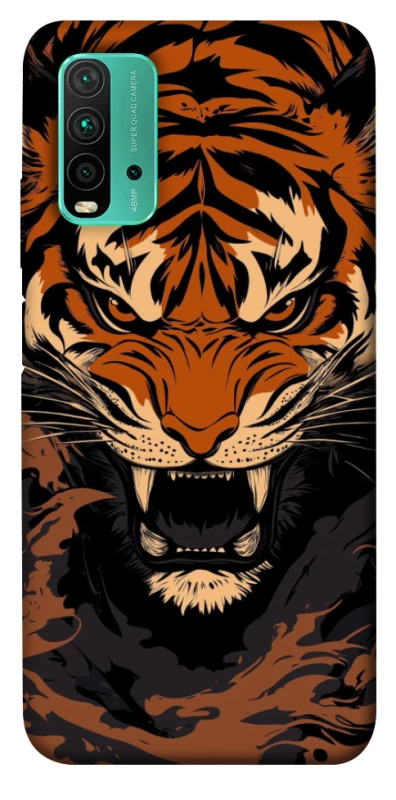 Чохол на Xiaomi Redmi Note 9 4G / Redmi 9 Power cool tiger фото 1 з 1