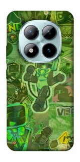 Чехол на Xiaomi Redmi Note 15 Pro+ 5G Dandysworld tv green theme фото 1 из 1