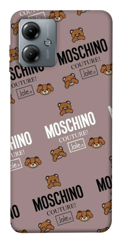 Чохол на Motorola Moto G14 Moschino фото 1 з 1