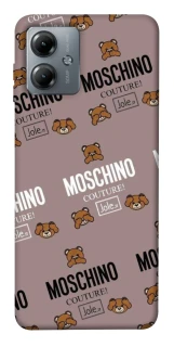Чохол на Motorola Moto G14 Moschino фото 1 з 1