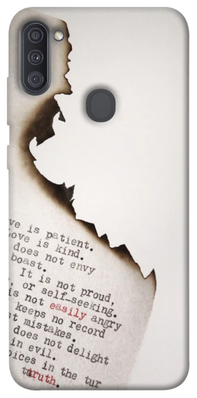 Чохол на Samsung Galaxy A11 Вірші фото 1 з 1